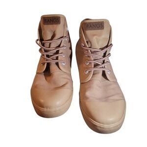 ZION SAND HIGH TOP Bangs UNISEX Ankle Boots Women Sz 10